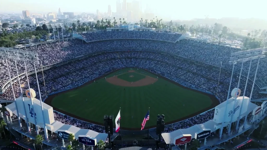 VIP Dodgers game transfer with luxury transportation service