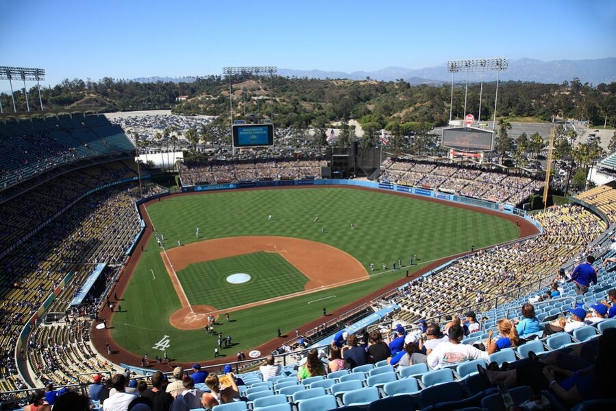 Dodger Stadium in Los Angeles for VIP game transportation