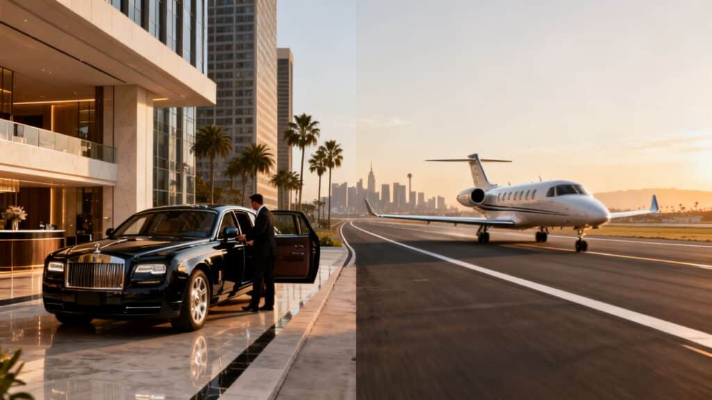 driving versus flying luxury travel