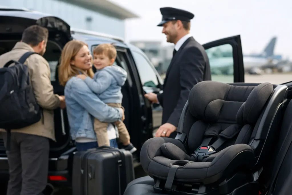 Airport Transfer With Car Seat Done Right