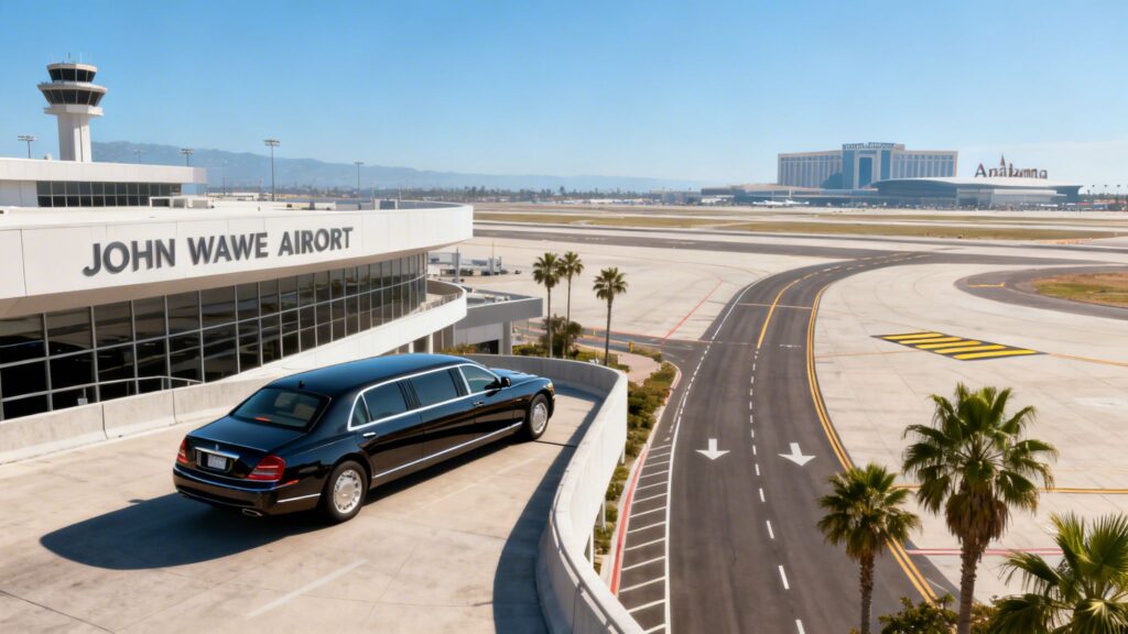 closest airport to anaheim convention center airport limousine