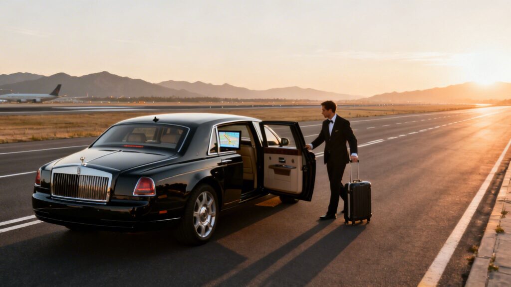 hire driver for long distance chauffeur service