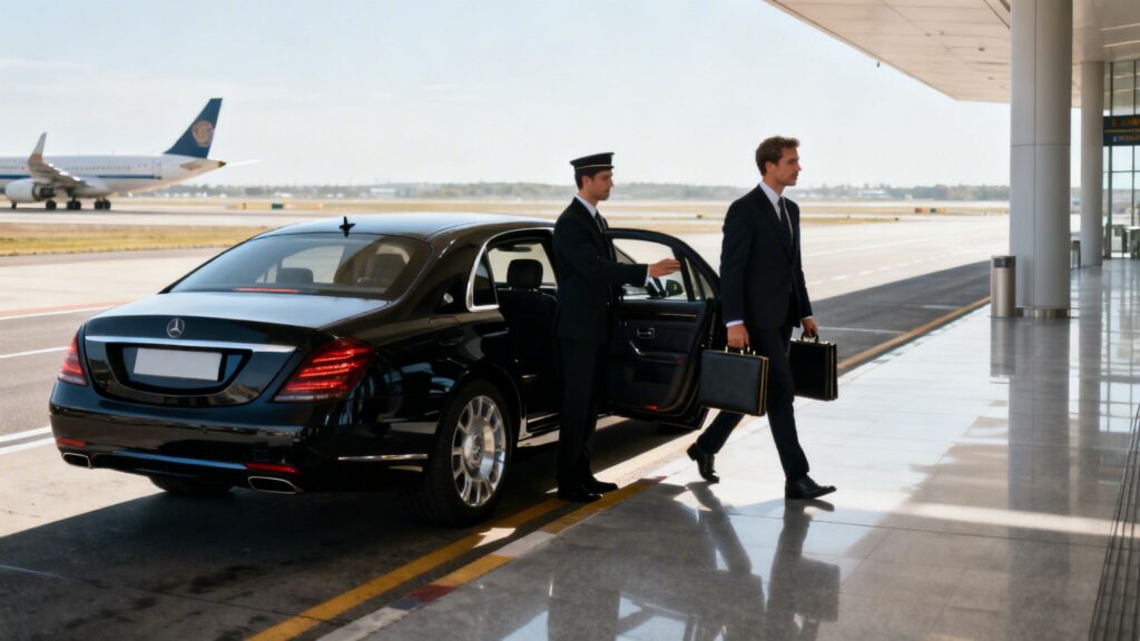 private airport transfer chauffeur service