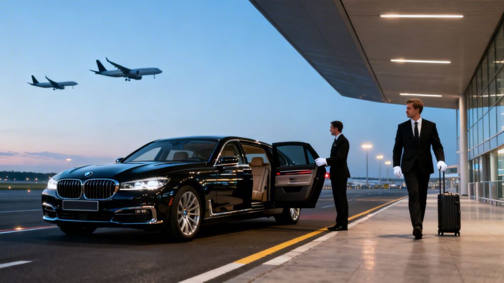 bmw chauffeur service airport transfer