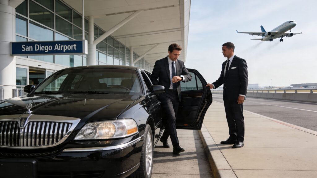car service to san diego airport airport transportation