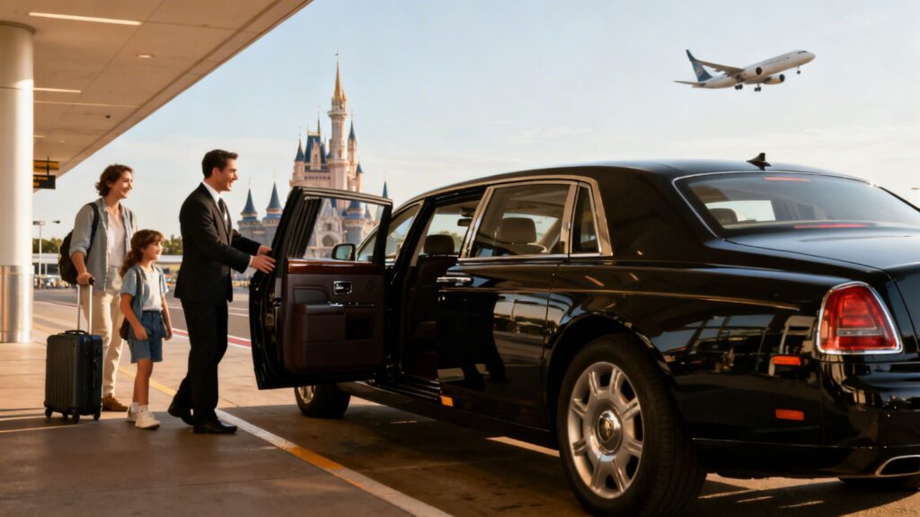 Disneyland Airport Transportation: 3 Critical Flaws in Your 2026 Travel Plan 1 disneyland airport transportation luxury transfer