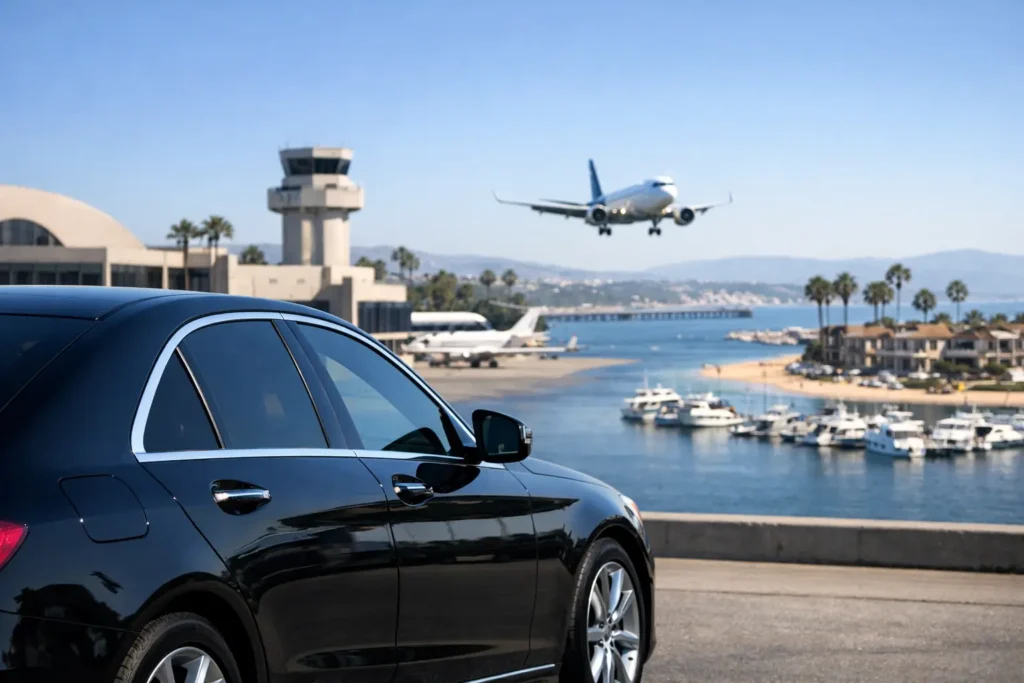 John Wayne Airport to Newport Beach Car Service