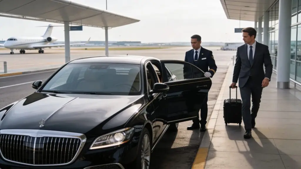 lax to sna car service chauffeur service