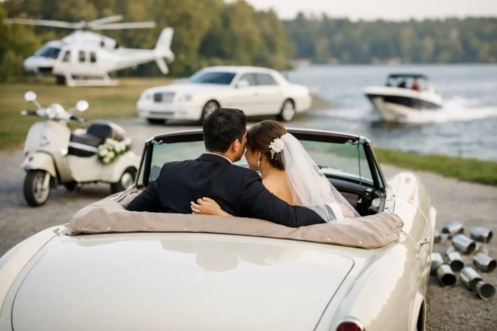 11 Best Wedding Getaway Transportation Ideas 8 11 Best Wedding Getaway Transportation Ideas