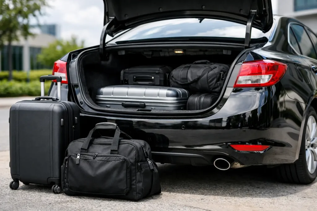 Can Black Cars Carry Luggage? What to Expect