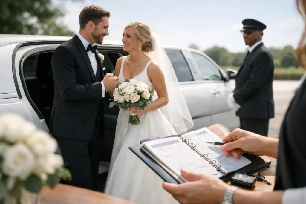 How Wedding Transportation Timelines Work 15 How Wedding Transportation Timelines Work