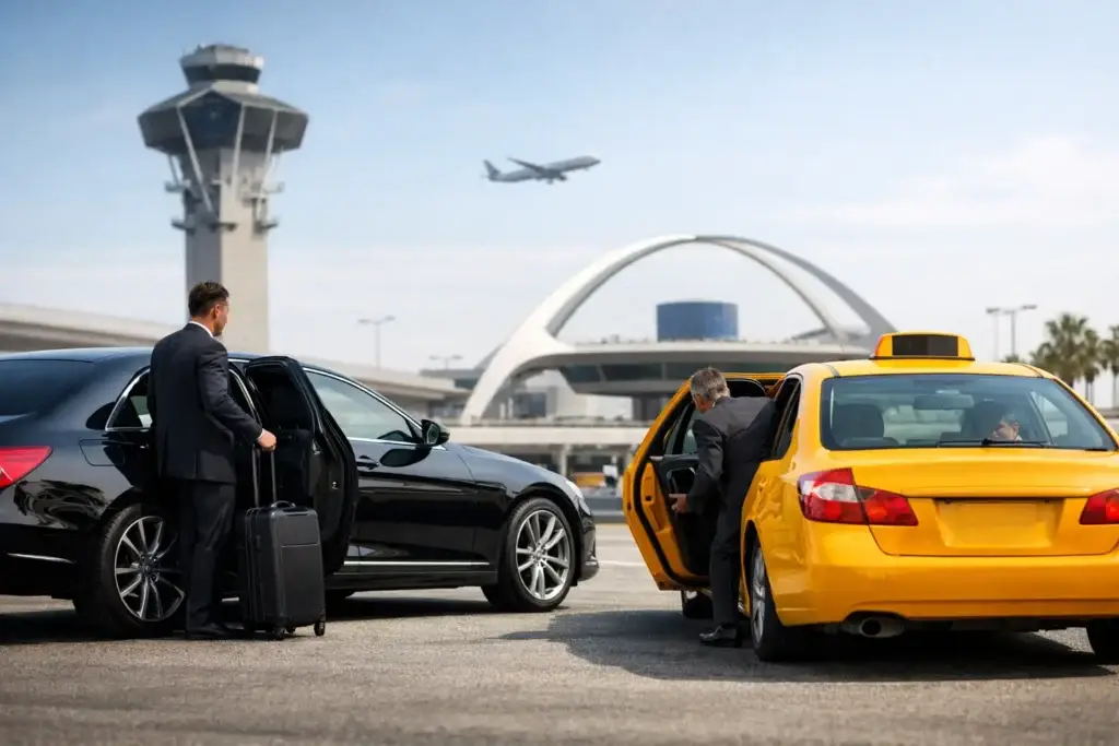 Black Car Service vs Taxi LAX for Business Travel